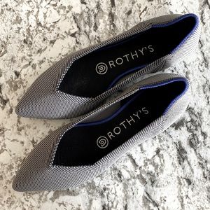 ⭐️HP⭐️ Rothy’s Cloud Birdseye Classic Point Flat